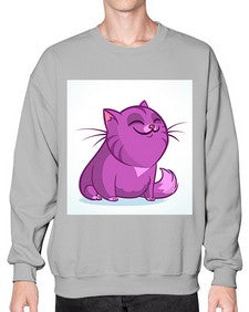 Cat 60# - cartoon animals- Sweatshirt - Crew