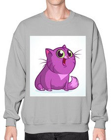 Cat 61# - cartoon animals- Sweatshirt - Crew