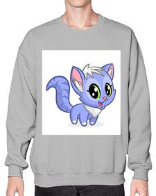 Cat 70# - cartoon animals- Sweatshirt - Crew