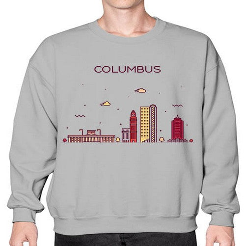ColumbusOH 611# - cities- Sweatshirt - Crew