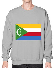 Comoros 612# - world flags- Sweatshirt - Crew