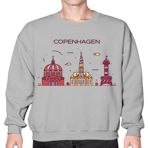 Copenhagen 625# - cities- Sweatshirt - Crew