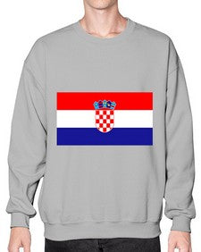 Croatia 633# - world flags- Sweatshirt - Crew