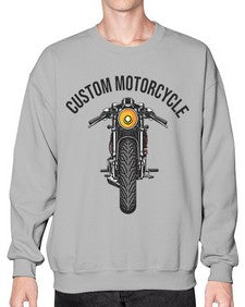 Custom motorcycle 15# - motorcycle- Sweatshirt - Crew