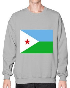 Djibouti 670# - world flags- Sweatshirt - Crew