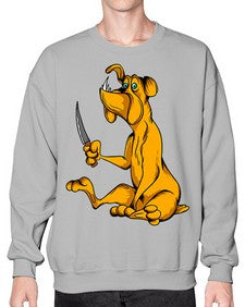 dog 107# - dogs- Sweatshirt - Crew