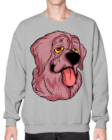 Dog 108# - cartoon animals- Sweatshirt - Crew
