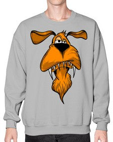 Dog 112# - cartoon animals- Sweatshirt - Crew