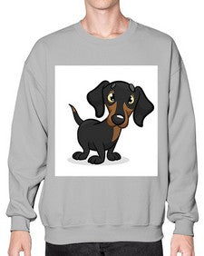 Dog 85# - cartoon animals- Sweatshirt - Crew
