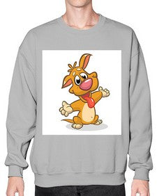 Dog 86# - cartoon animals- Sweatshirt - Crew