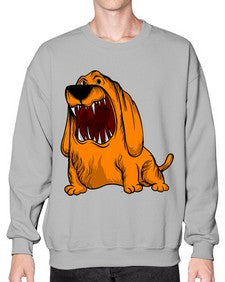 Dog 90# - cartoon animals- Sweatshirt - Crew