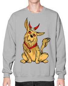 Dog 91# - cartoon animals- Sweatshirt - Crew