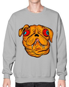 Dog 95# - cartoon animals- Sweatshirt - Crew