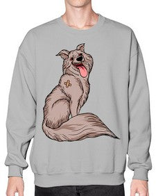 dog 98# - dogs- Sweatshirt - Crew