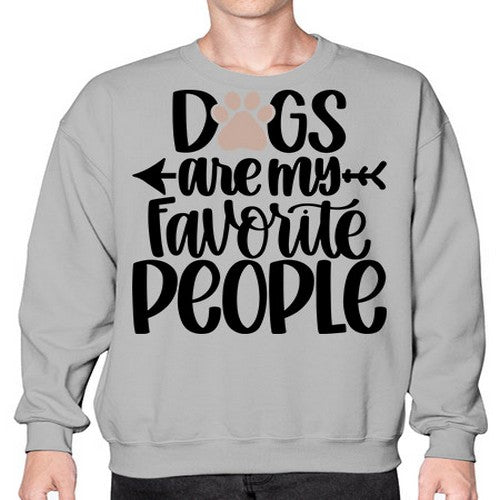 Dogs Are My Favorite People Style 22# - dogs- Sweatshirt - Crew