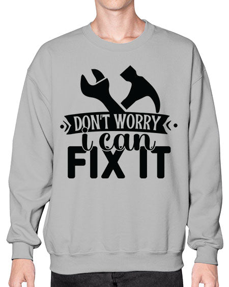 Dont Worry I Can Fix It 723# - nail tech- Sweatshirt - Crew