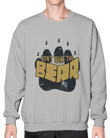 Dont wake the bear 4# - cartoon animals- Sweatshirt - Crew