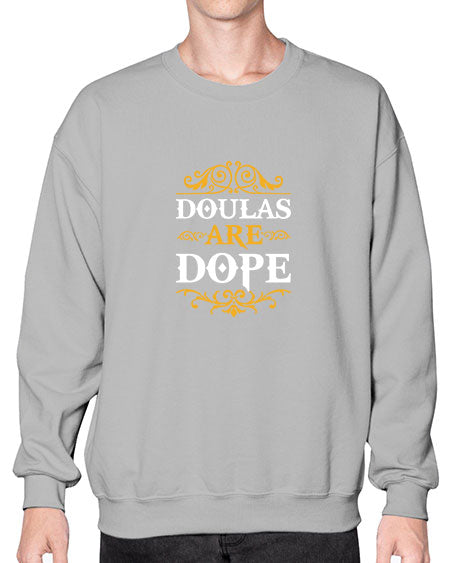 Doulagiftsdoulasaredopetshirt726# - doubla- Sweatshirt - Crew