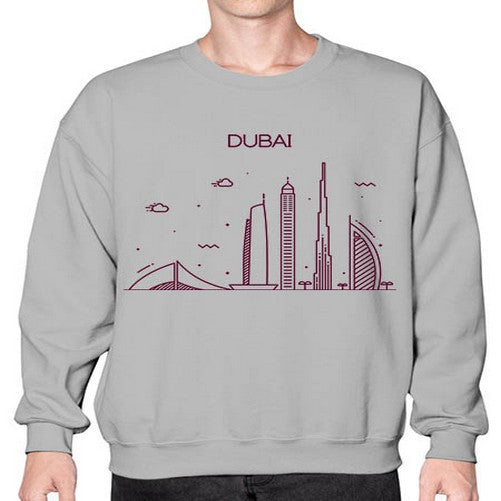 Dubai 685# - cities- Sweatshirt - Crew