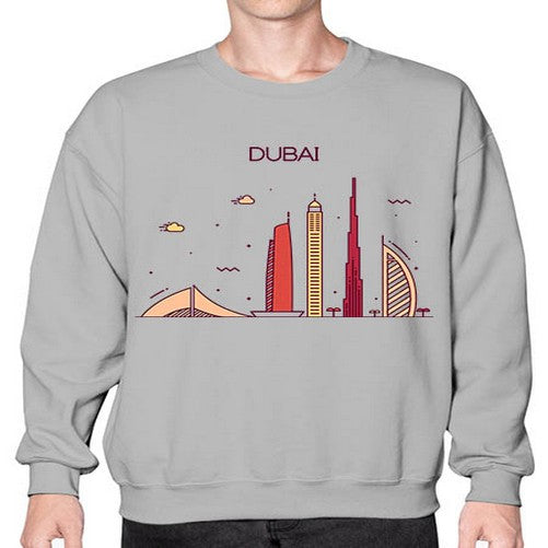 Dubai 688# - cities- Sweatshirt - Crew