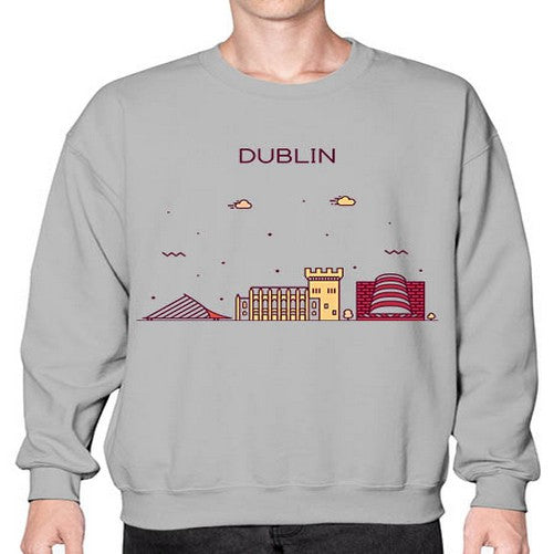 Dublin 694# - cities- Sweatshirt - Crew