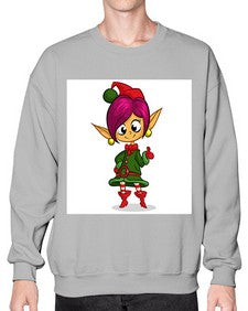 Elf 118# - cartoon general- Sweatshirt - Crew