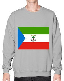 Equatorial Guinea 711# - world flags- Sweatshirt - Crew