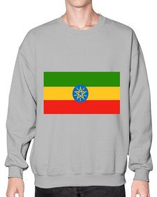 Ethiopia 715# - world flags- Sweatshirt - Crew