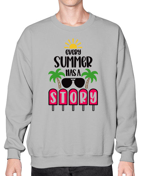 Every Summer Has A Story Style 46# - summer- Sweatshirt - Crew