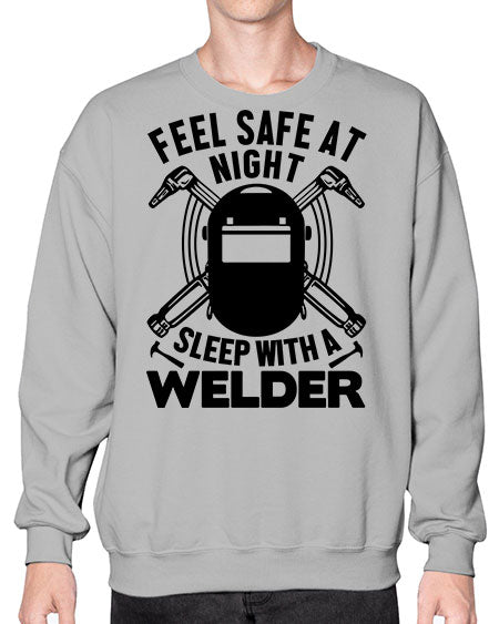 Feel safe at night Style 777# - welder- Sweatshirt - Crew