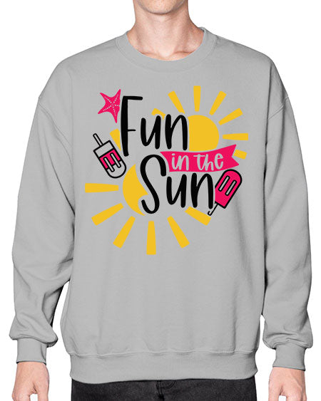 Fun In The Sun Style 45# - summer- Sweatshirt - Crew