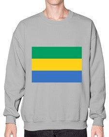 Gabon 754# - world flags- Sweatshirt - Crew