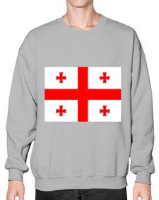Georgia 759# - world flags- Sweatshirt - Crew