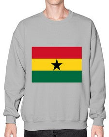 Ghana 768# - world flags- Sweatshirt - Crew