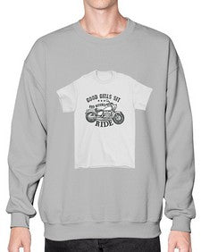 Good girls sitt 25# - motorcycle- Sweatshirt - Crew