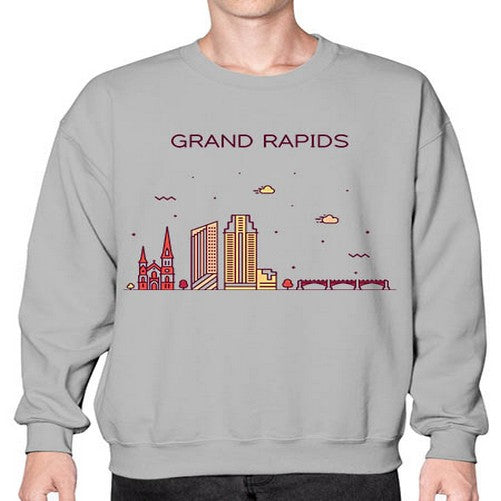 GrandRapids 781# - cities- Sweatshirt - Crew