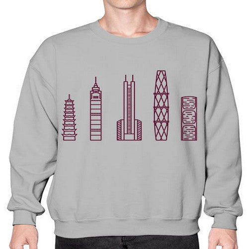 Guangzhou 789# - cities- Sweatshirt - Crew