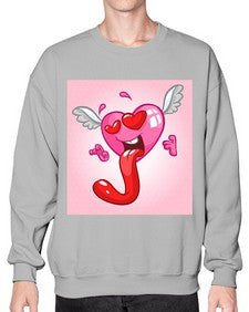 Heart 139# - cartoon general- Sweatshirt - Crew