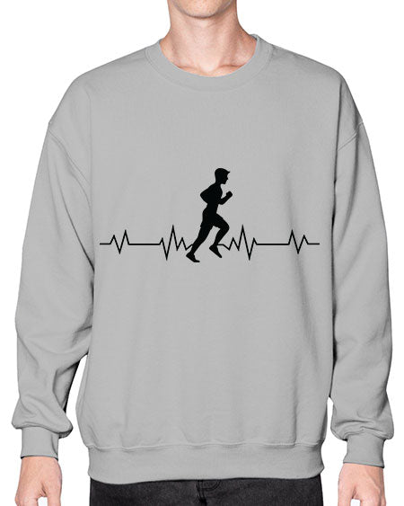 Heart Beat Runner - sports general- Sweatshirt - Crew