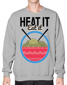 Heat it Eat it 1037# - Ramen- Sweatshirt - Crew