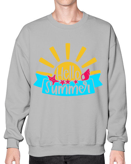 Hello Summer Style 38# - summer- Sweatshirt - Crew