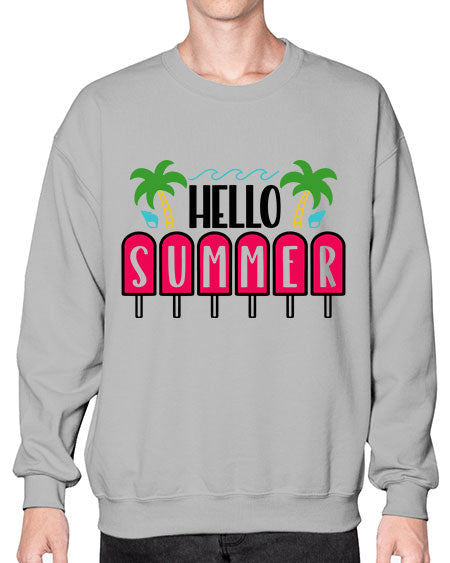 Hello Summer Style 39# - summer- Sweatshirt - Crew