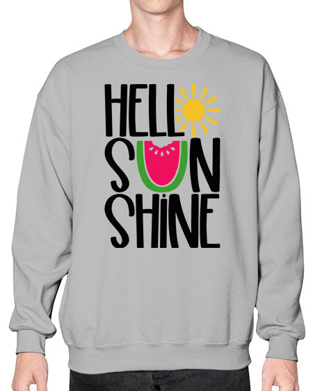 Hello Sunshine Style 37# - summer- Sweatshirt - Crew