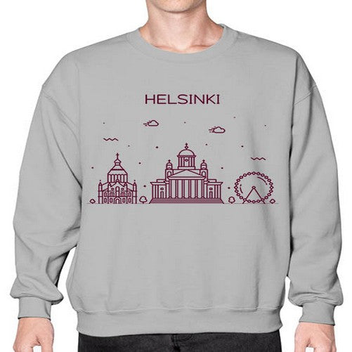 Helsinki 835# - cities- Sweatshirt - Crew