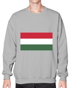Hungary 913# - world flags- Sweatshirt - Crew