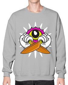I spy you 140# - cartoon general- Sweatshirt - Crew