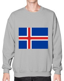 Iceland 921# - world flags- Sweatshirt - Crew