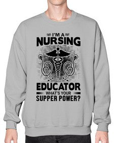 Im a nursing Style 227# - nurse- Sweatshirt - Crew