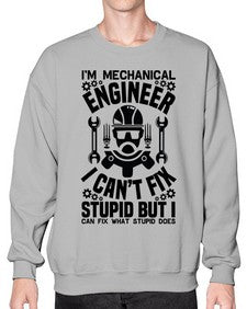 Im mechanical Style 979# - engineer- Sweatshirt - Crew