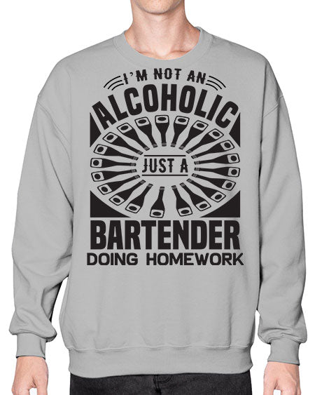Im not an Style 233# - bartender- Sweatshirt - Crew